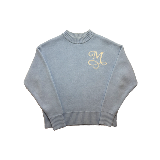 Signature M Sweater - Blue