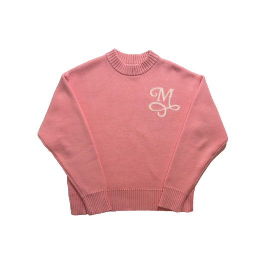 Signature M Sweater - Pink